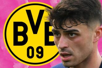 Flick revela a Pedri su próximo traslado al Dortmund.