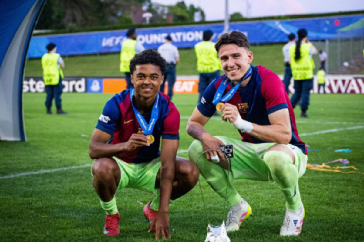 El joven prodigio del Barça deslumbra a Belletti en las inferiores.