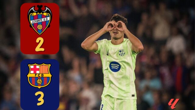 Barça's Thrilling Comeback: Levante UD 2 - 3 FC Barcelona