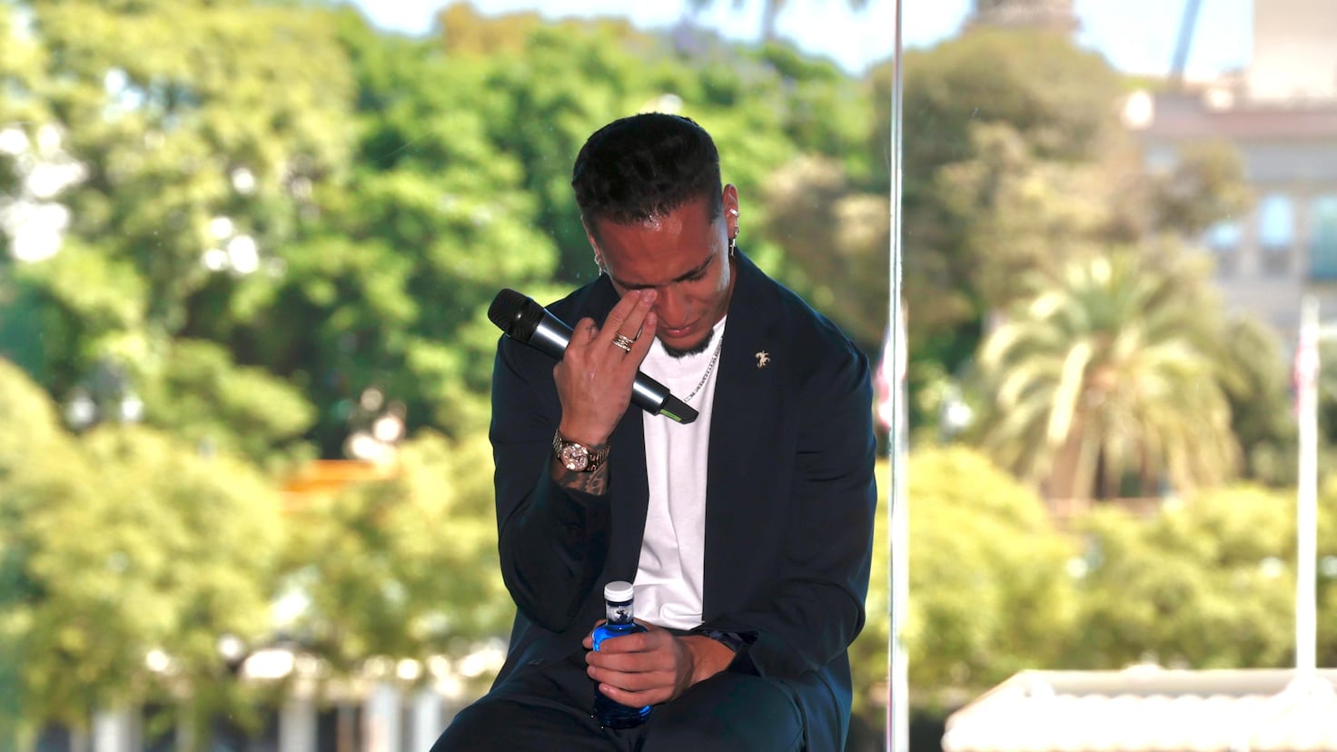 Un momento extraordinario: Las lágrimas de Antony