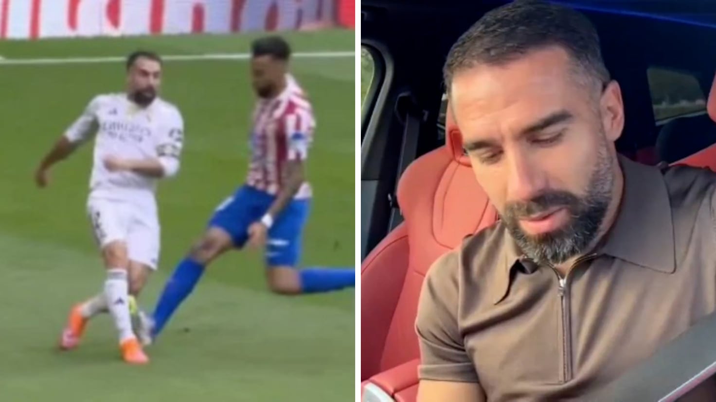 Carvajal exime a Nico de culpa en su lesión.