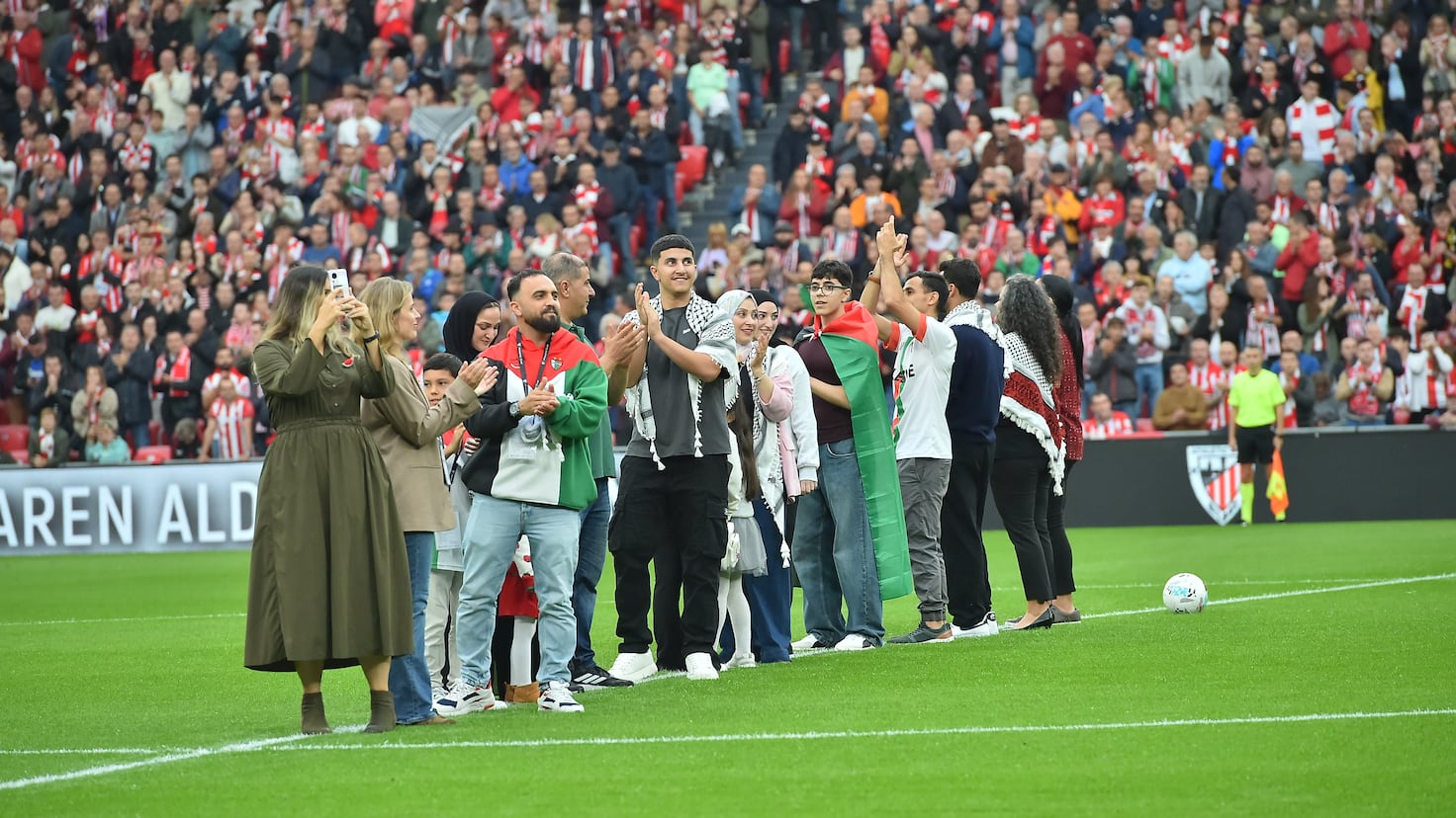 San Mamés Rallies for Palestinian Solidarity